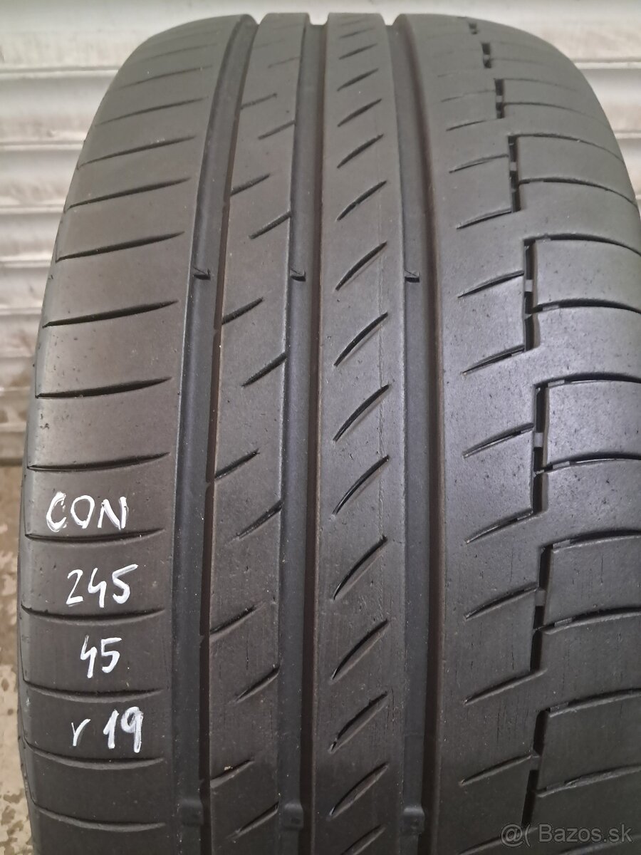 Continental letné 245/45/R19 - 2