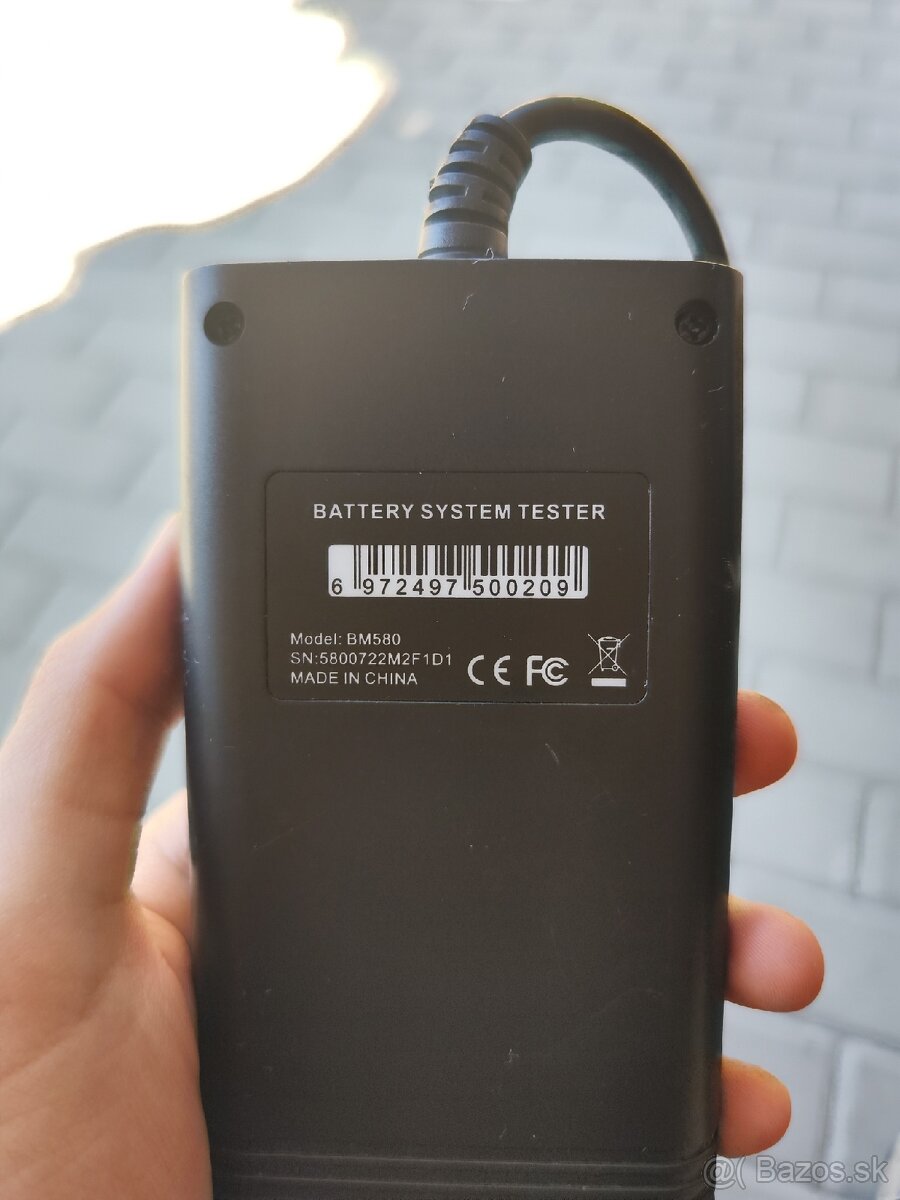 Tester autobatérií - 2