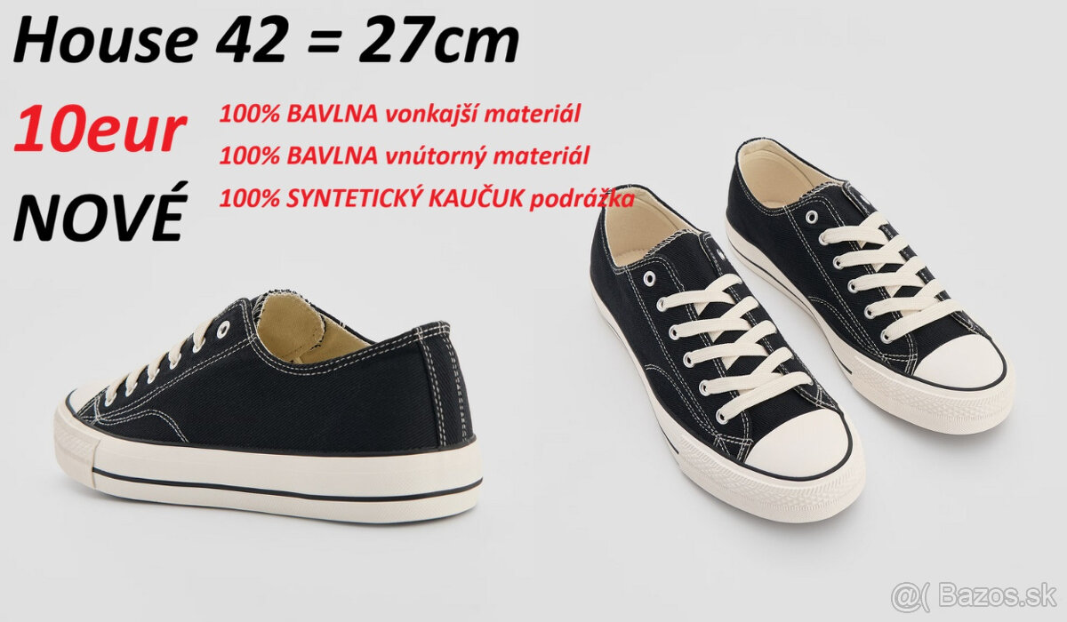 Tenisky Číny čierne - 2