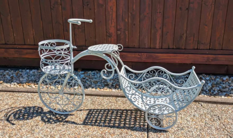 Stojan na kvety ALENTO bicykel - 2
