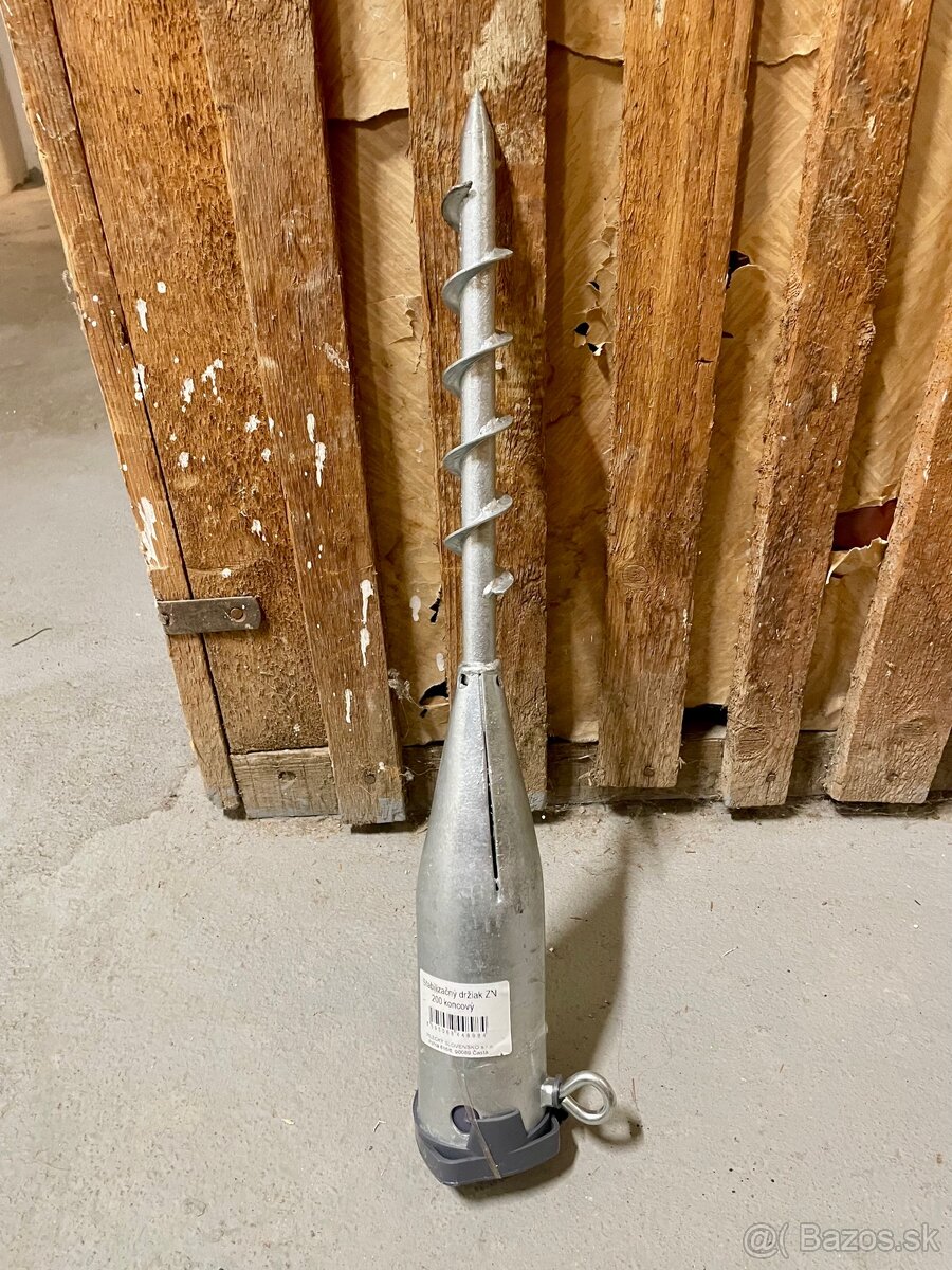 Zemný vrut univerzány pre kotvenie stĺpikov - 2