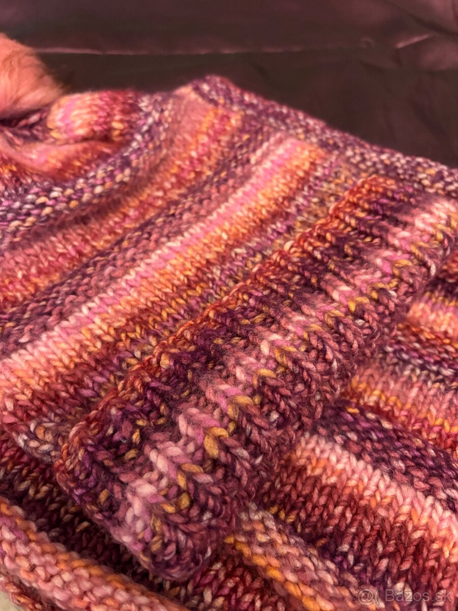 Damsky set ciapka a nakrcnik - 2