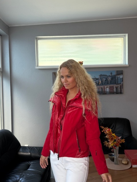 Lyžiarska budna SPYDER červená S - 2