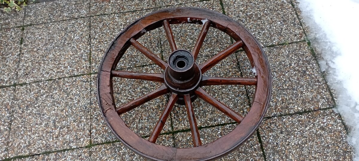 Staré drevené koleso 2 - 2