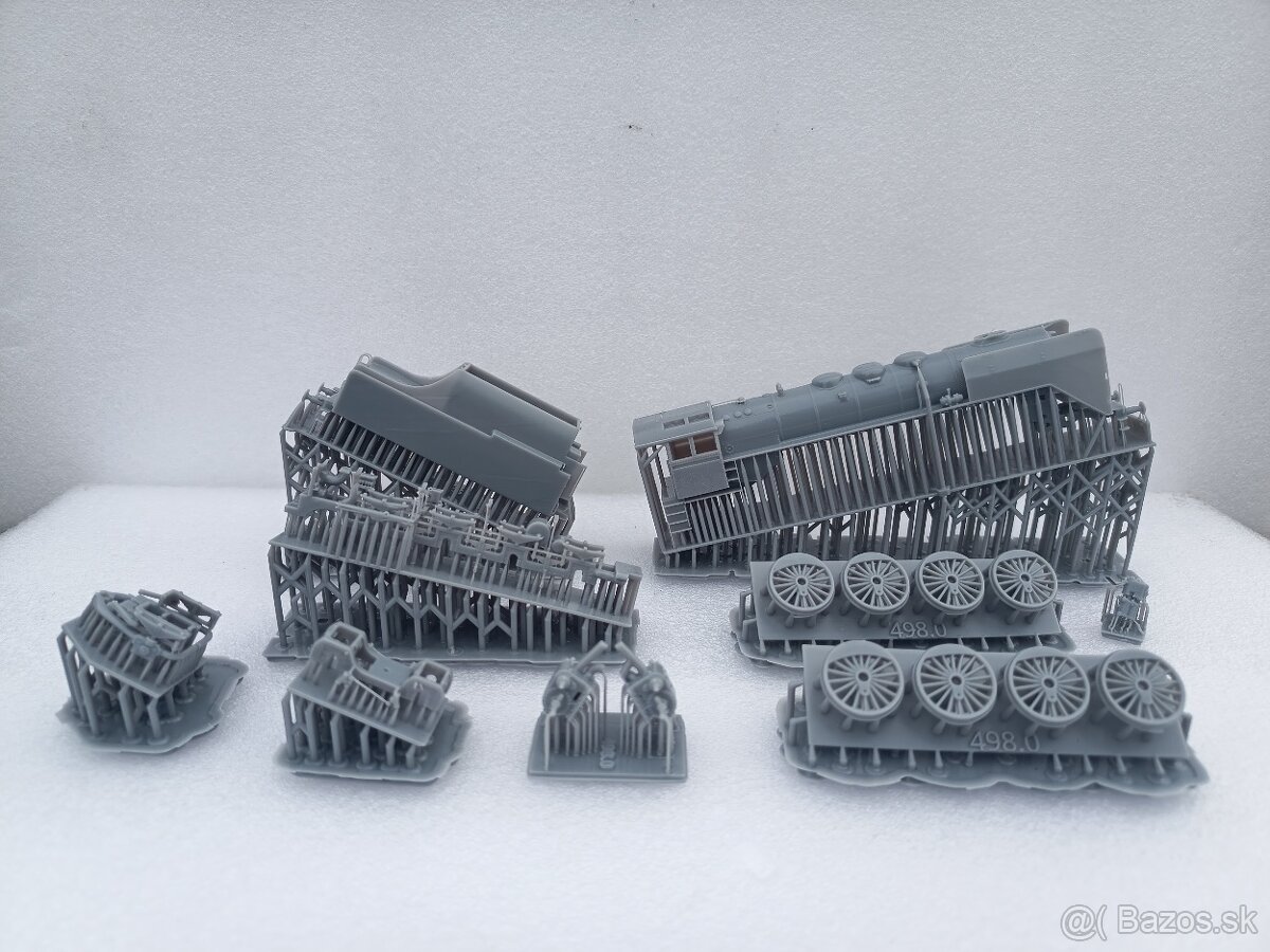 modelová železnice v 3d tisku - 2