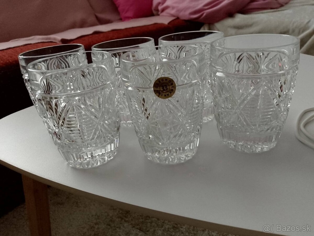 Krištáľové poháre - 2