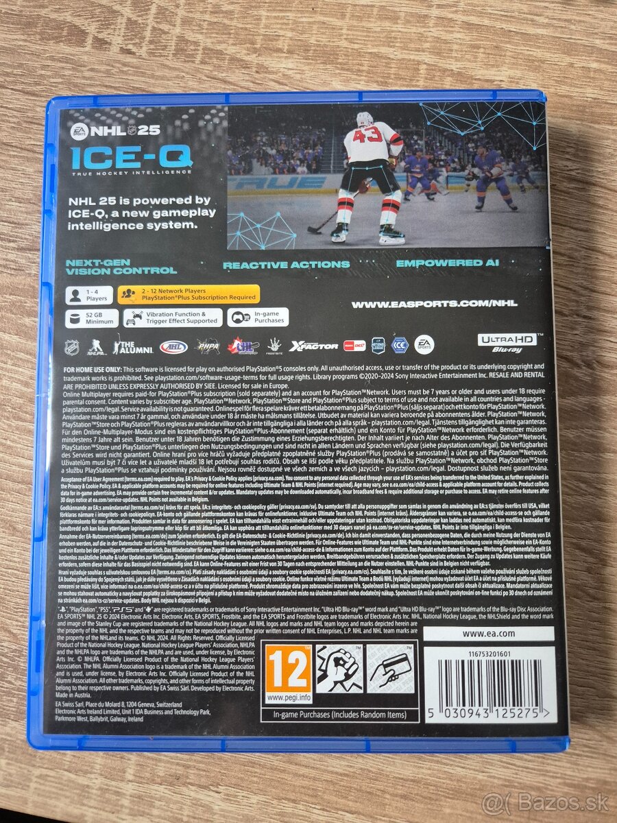 Predam NHL 25 PS5 - 2