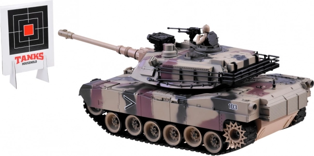 Tank na diaľkové US M1A2 1:18 - 2