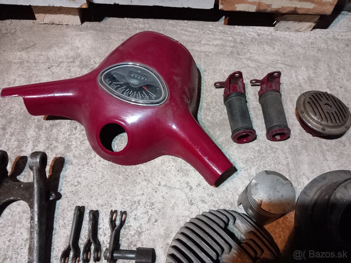 Jawa 250 perák, kývačka, panelka - 2