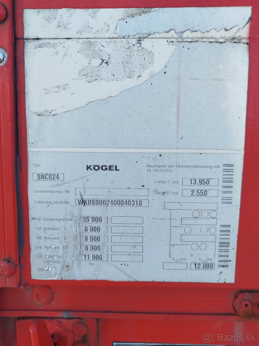 Nákladný náves KÖGEL - 2