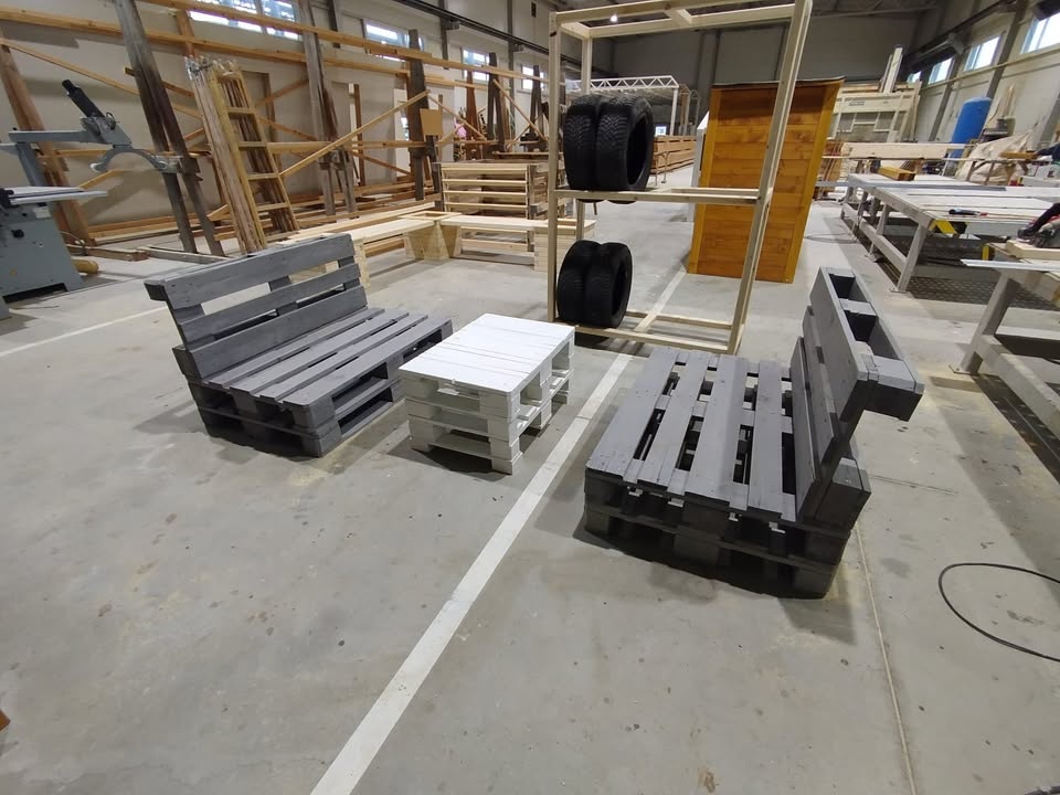 Paletové sedenie - 2