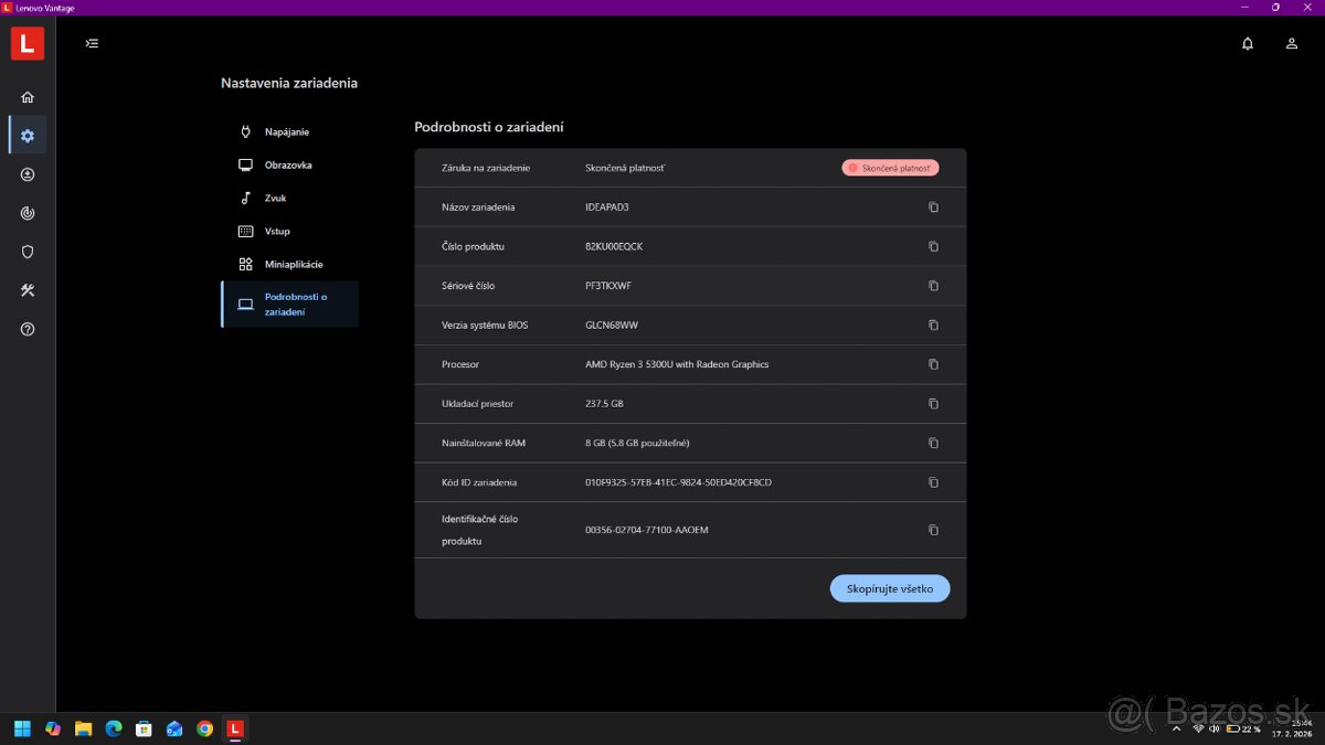 Lenovo IdeaPad 3 15ALC6 Ryzen3 5300U - 2