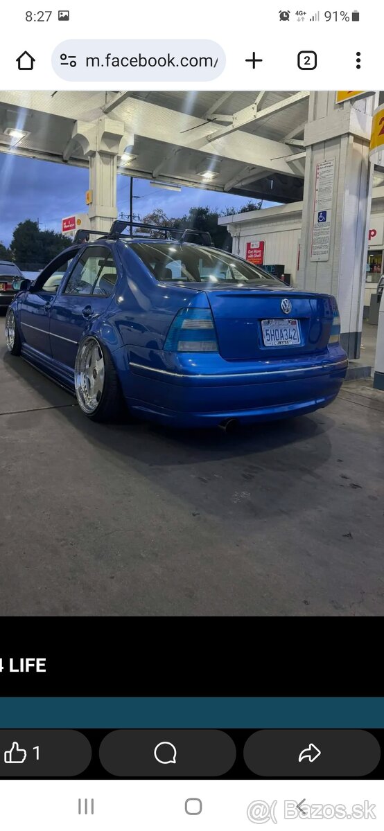 Vw Bora strešné nosiče - 2