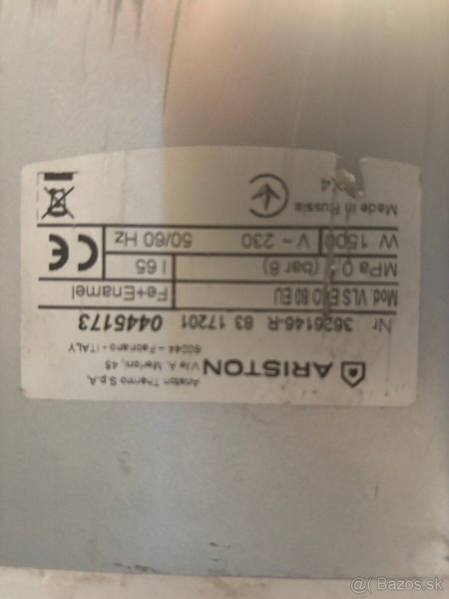 Predam ovladanie ariston vls80 - 2