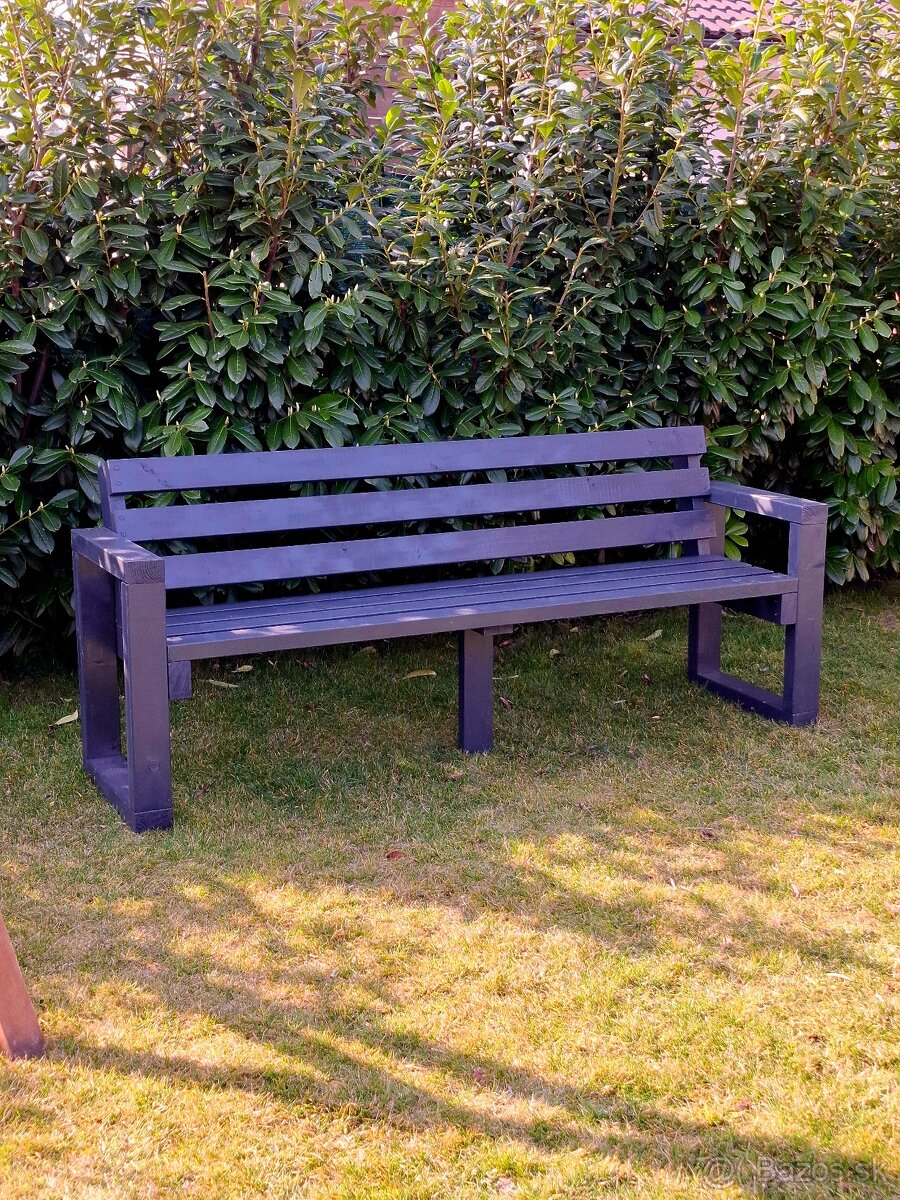Velká záhradná lavička - 2