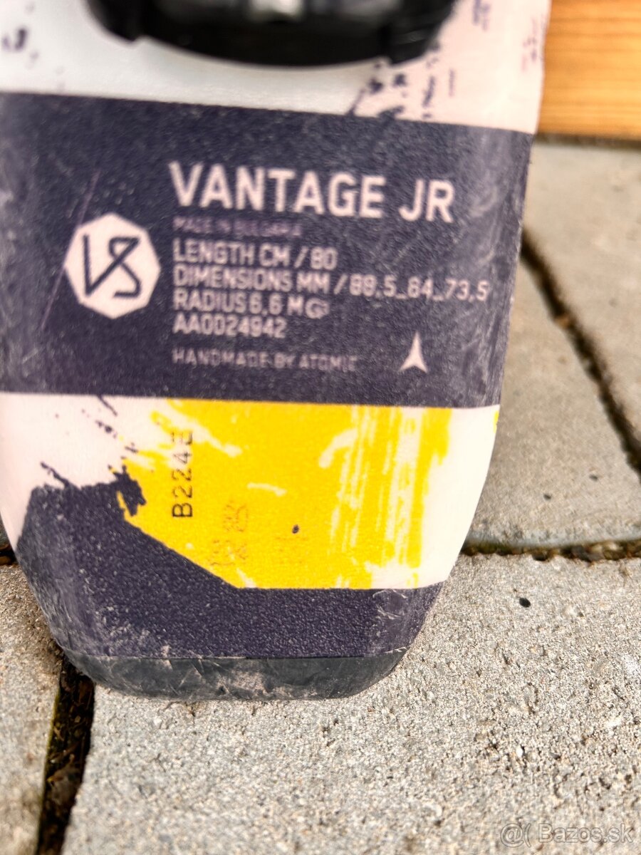 Detské lyže Atomic Vantage Jr 80 cm - 2