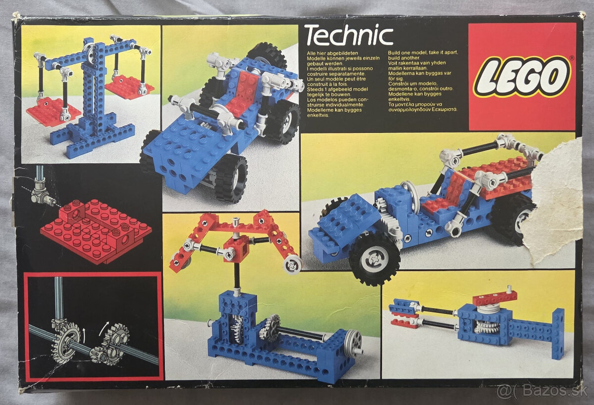 Lego Technic 8035, 80 roky, Na predaj - 2