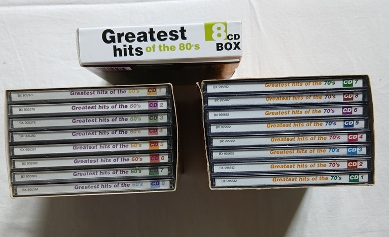 Greatest hits 60-70-80 roky CD Box. - 2