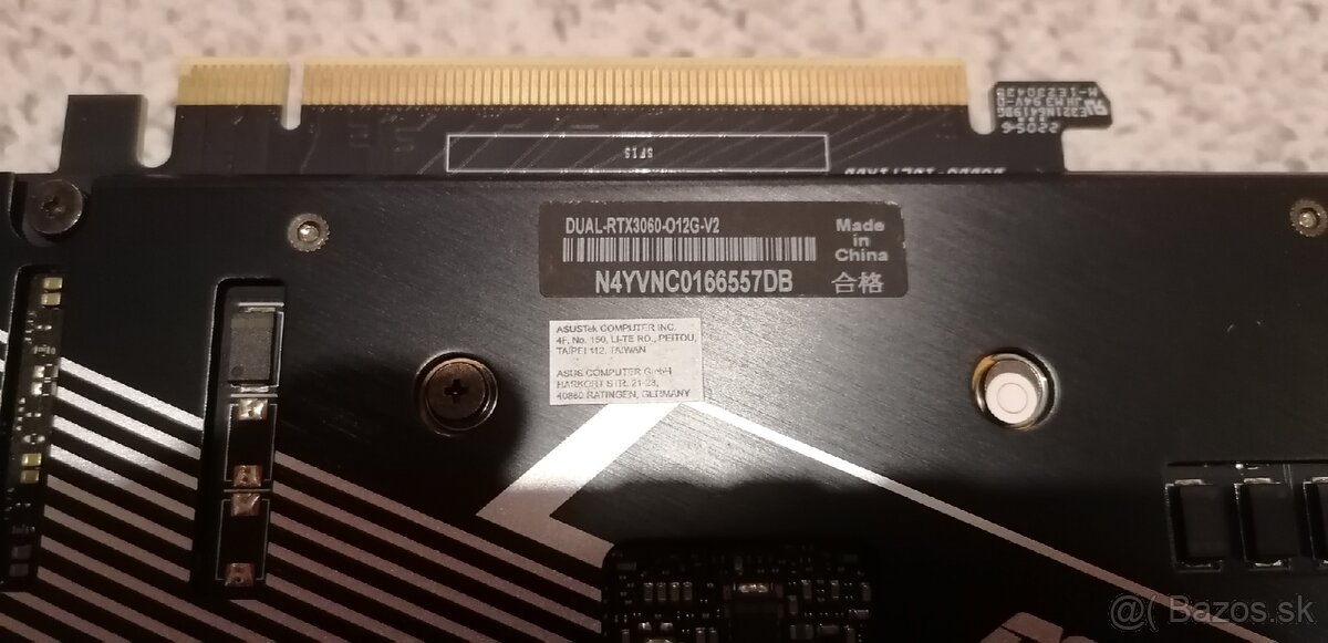 ASUS Dual RTX 3060 12GB GDDR6 – OC V2 - 2