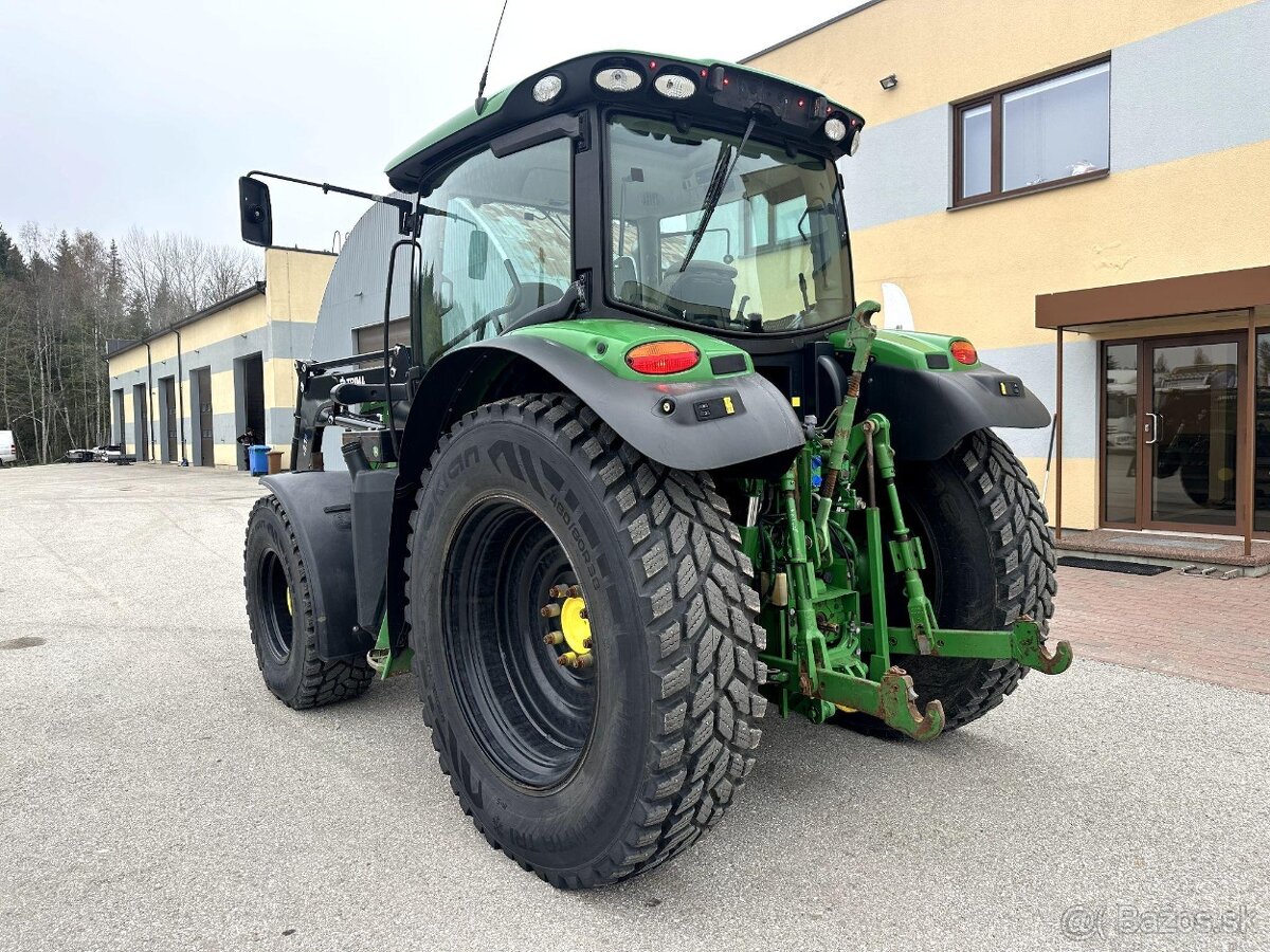 John Deere 6125R s čelným nakladačom Trima +3.1p Traktor - 2