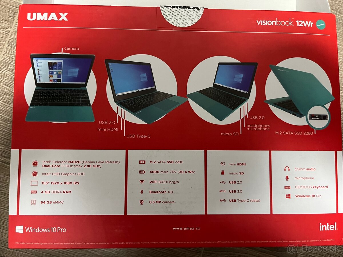UMAX visionbook 12 WR - 2