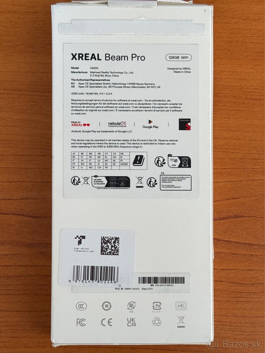 Mobil Xreal Beam Pro 128Gb nový telefón - 2