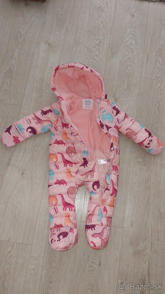 Zimny overal pre dievča 9-12M - 2