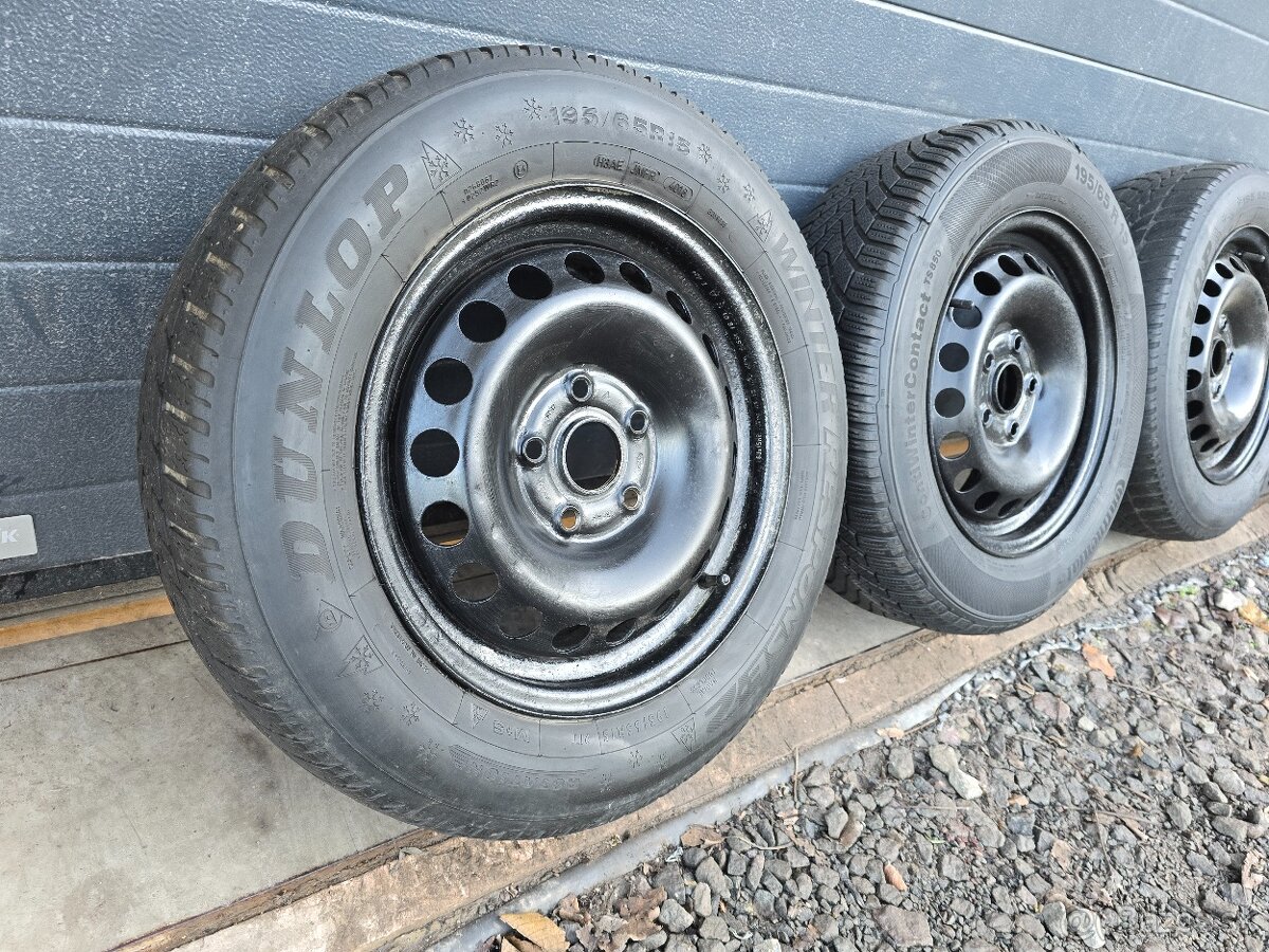 Zimná Sada 5x112 +195/65 R15 - 2