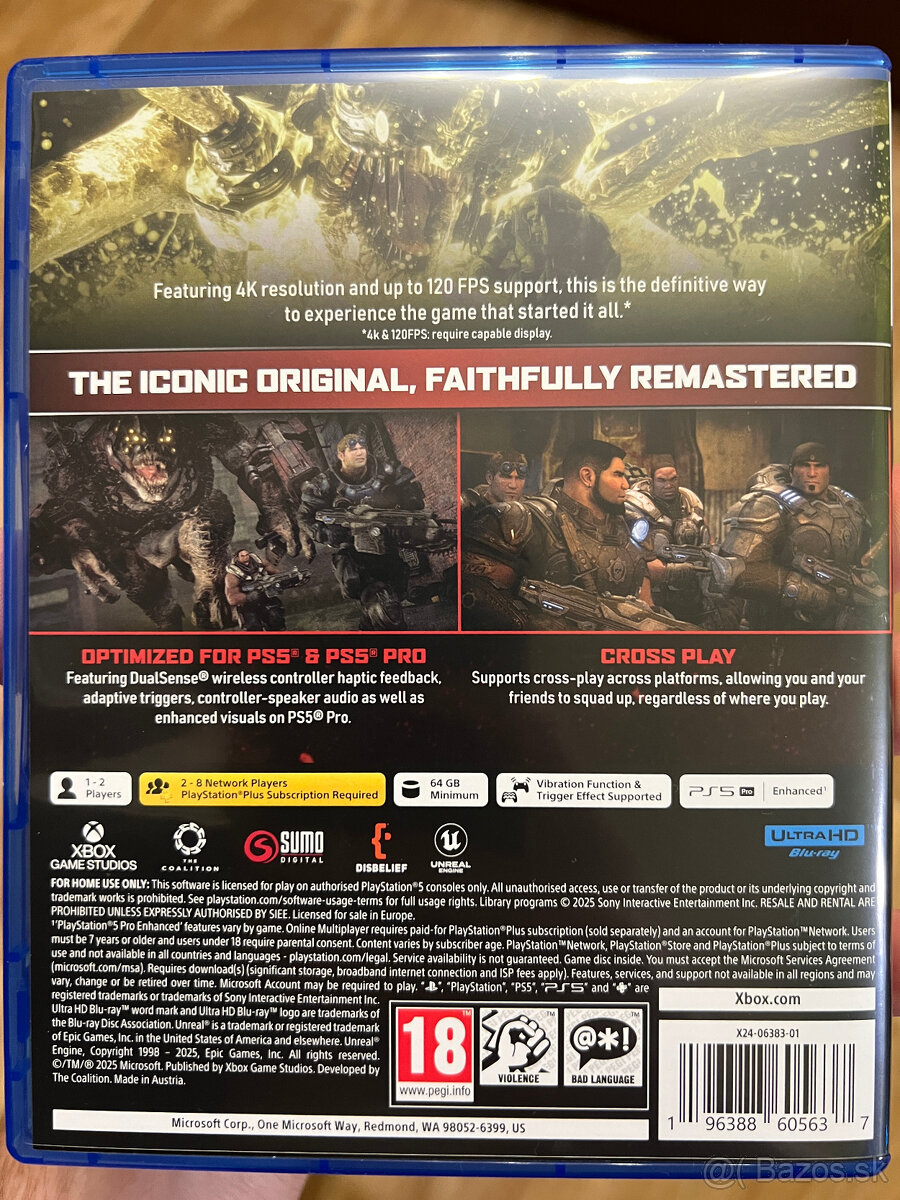 Gears of War Reloaded - PS5 - 2