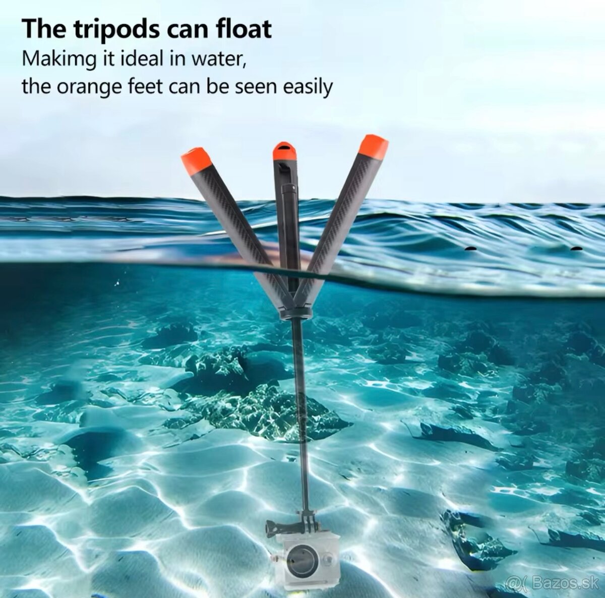 Predám plávajúci univerzálny teleskopický statív Telesin - 2