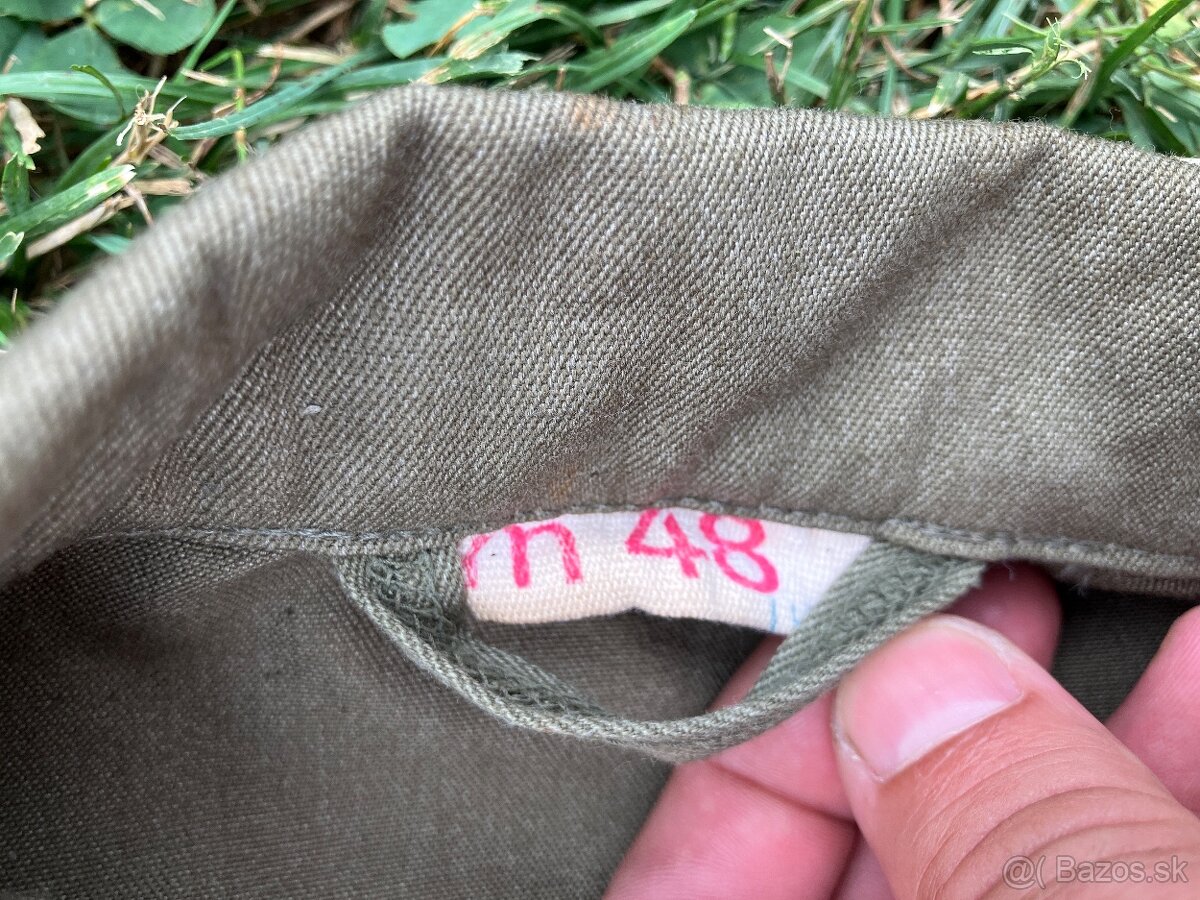 Predám vojenskú pracovnú blúzu NVA - 2