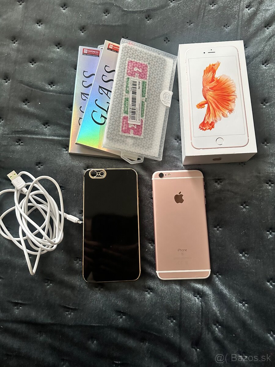 Predám iPhone 6s Plus 32GB – Rose Gold + príslušenstvo - 2