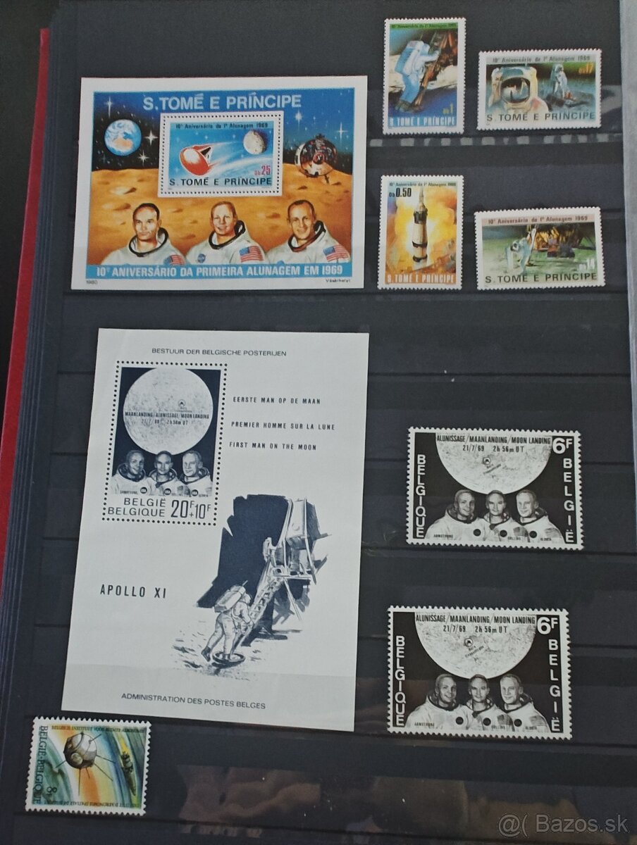 Predám poštové známky - Kozmos - 2