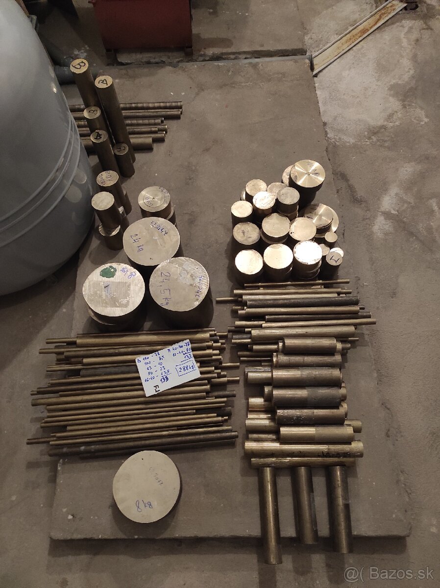 Materiál na obrábanie bronz, mosadz - 2