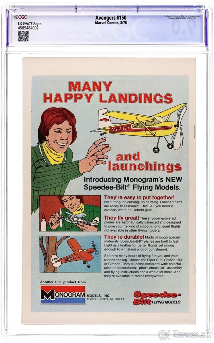 Avengers #150 (1976) – CGC 9.0 - 2