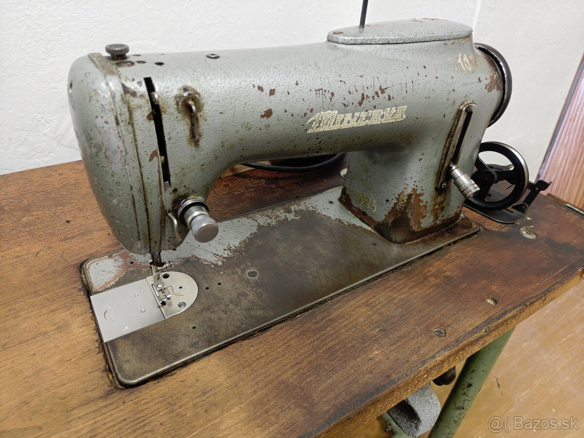 Šijacie stroje Minerva 224, Minerva 334 - 2
