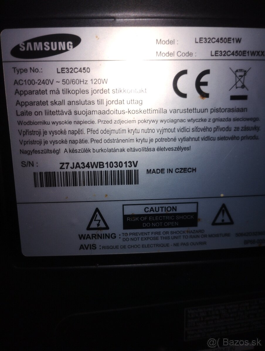 Pokazena TV Samsung LE32C450 - 2