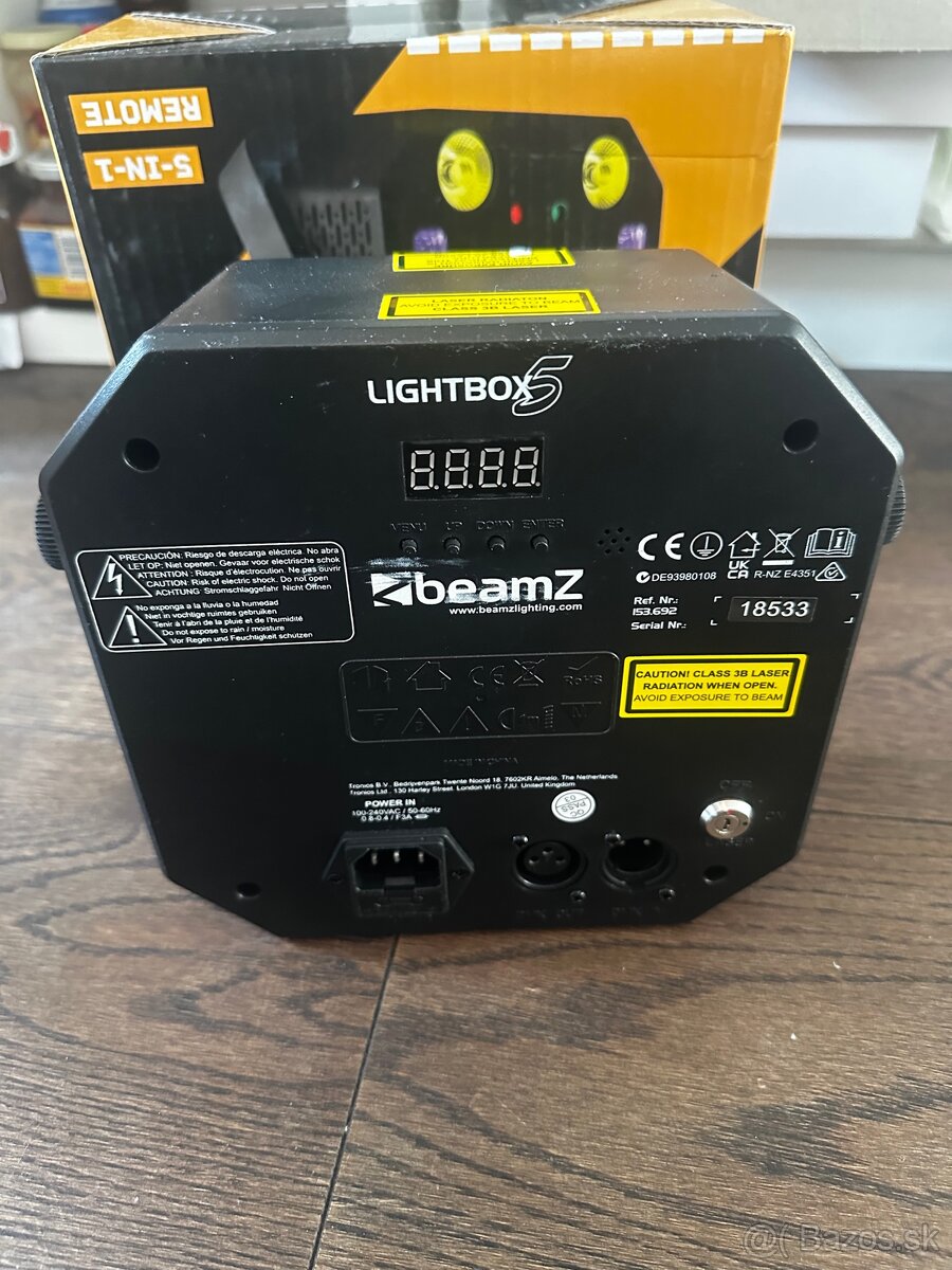 BeamZ Lightbox 5 Party Effect 5-IN-1 - 2