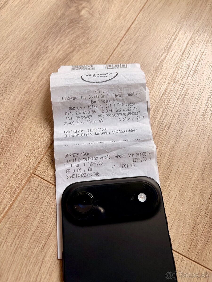 iPhone 17 AiR 256GB Black - 2