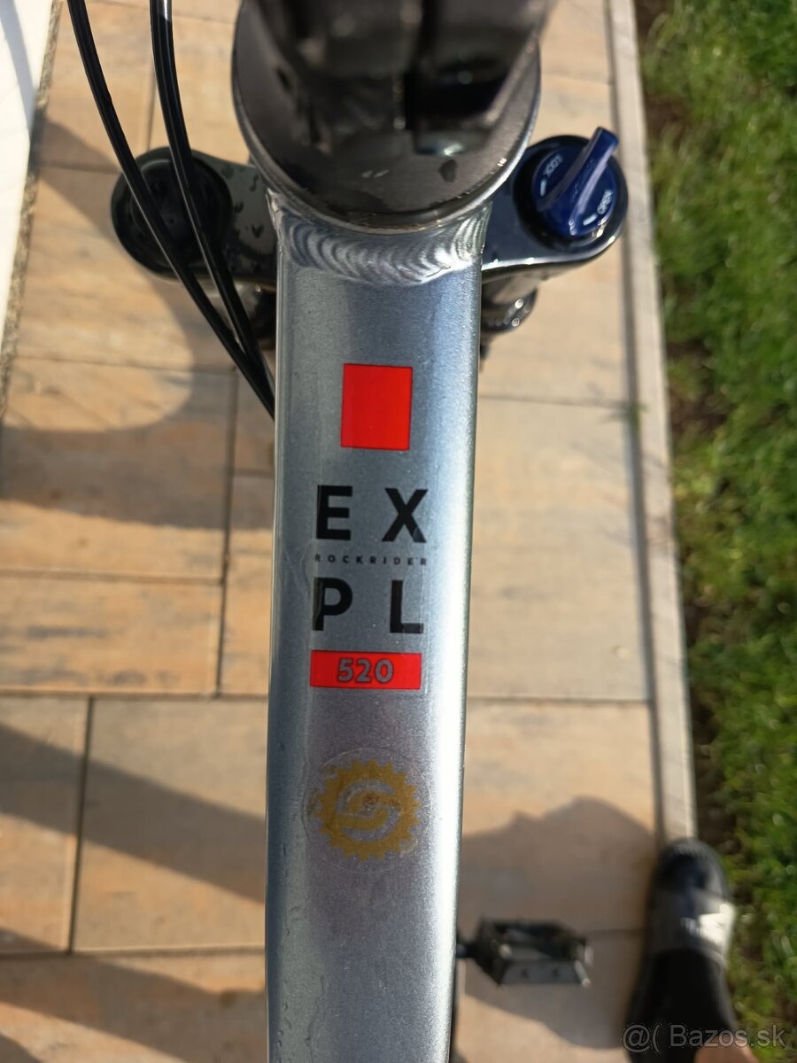 MTB EXPLORE 520 GREY RED 29" L - 175-184cm - 2