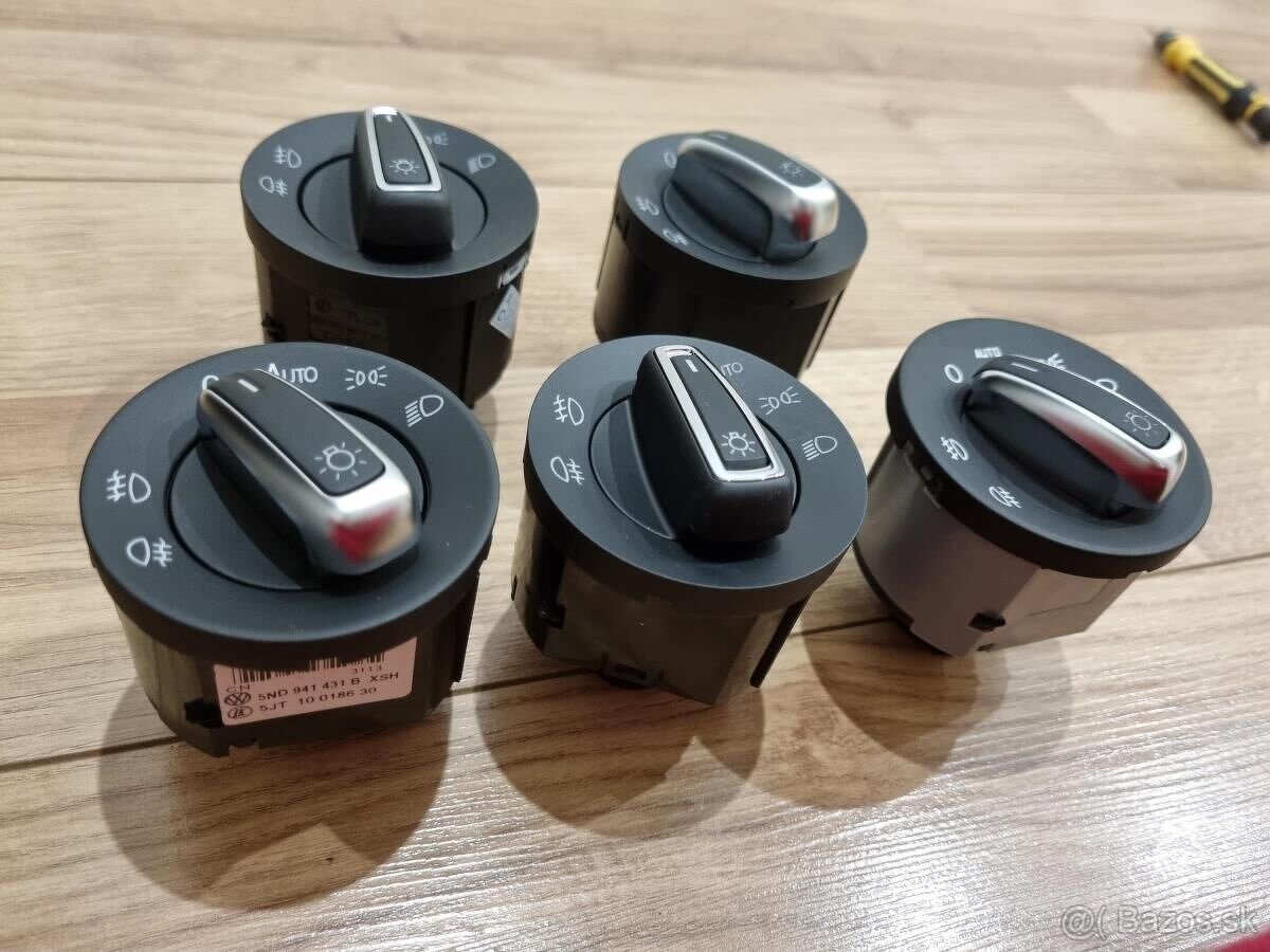 Vypinač spínač svetiel združeny ovladač svetiel - 2