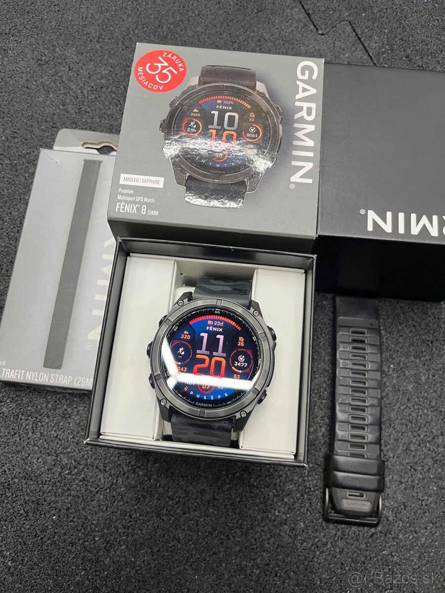 Garmin fénix amoled sapphire - 2