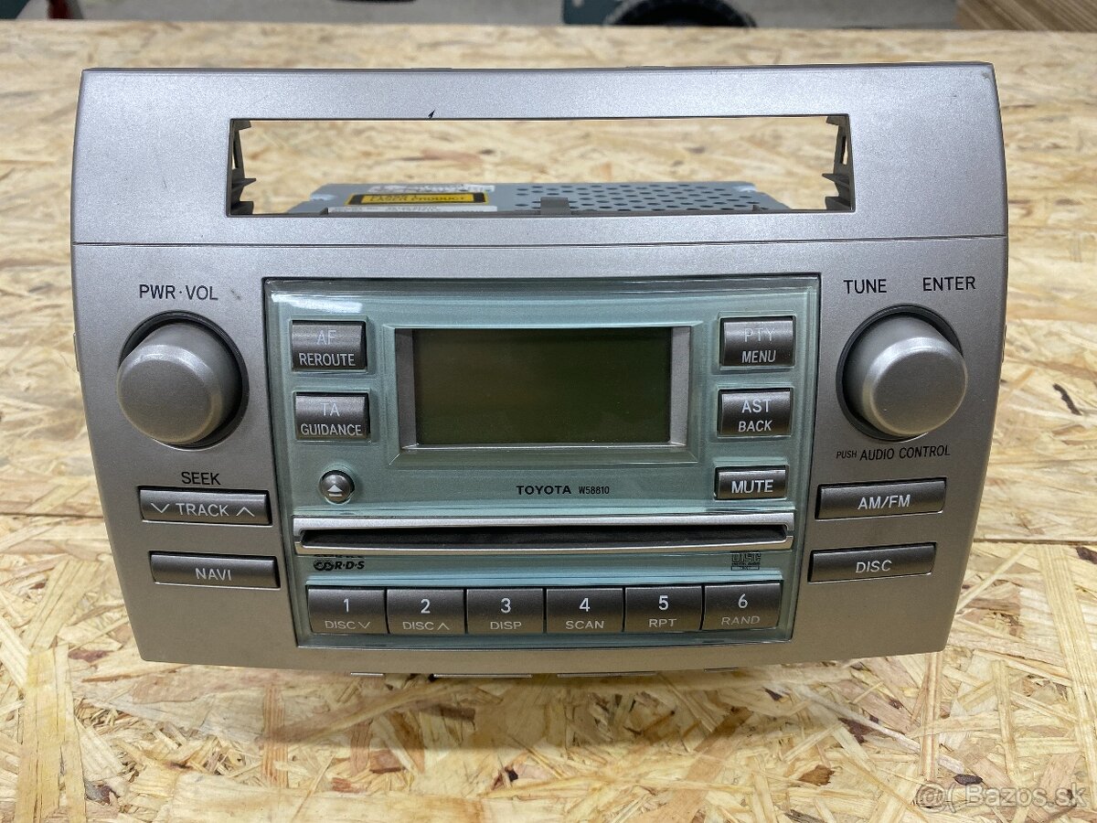 BT modul a autorádio Toyota - 2