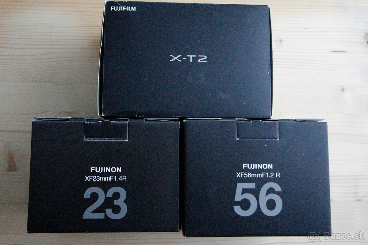 Fujifilm X-T2 + Fujinon XF 23 1.4 + Fujinon XF 56 1.2 - 2