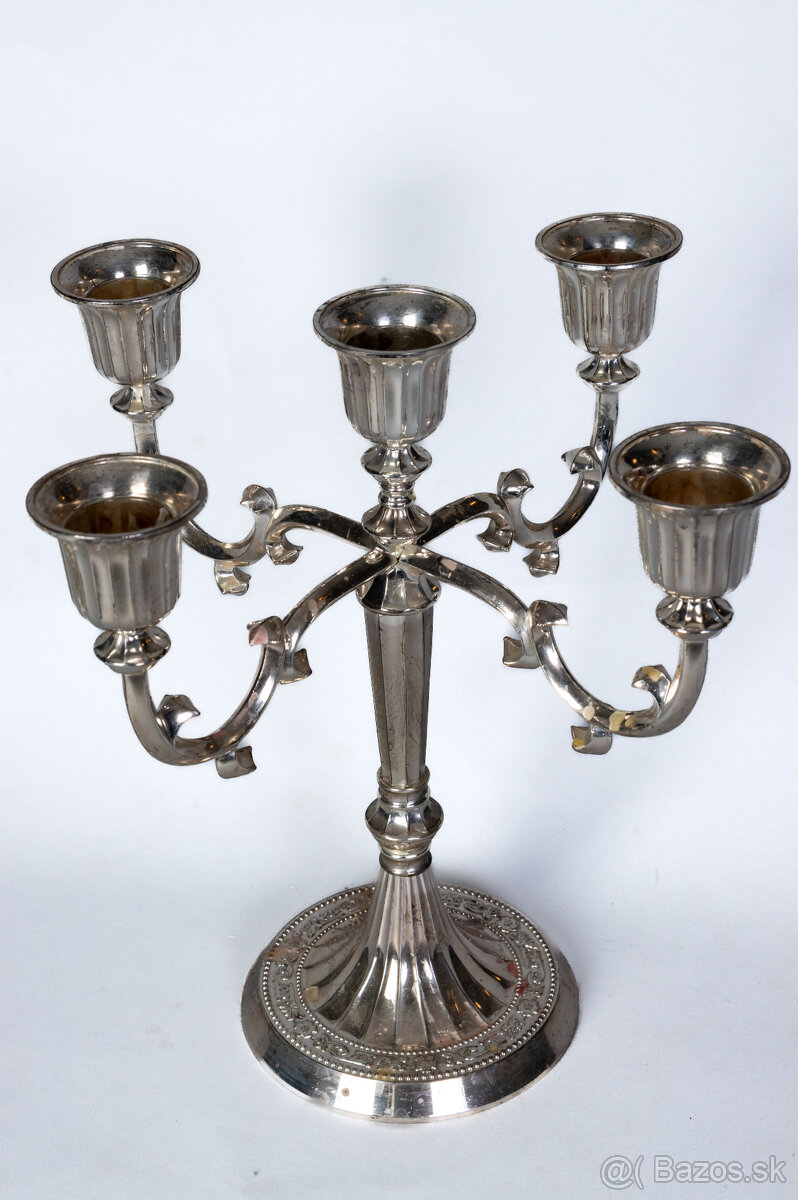 5-ramenný slávnostný svietnik - 2