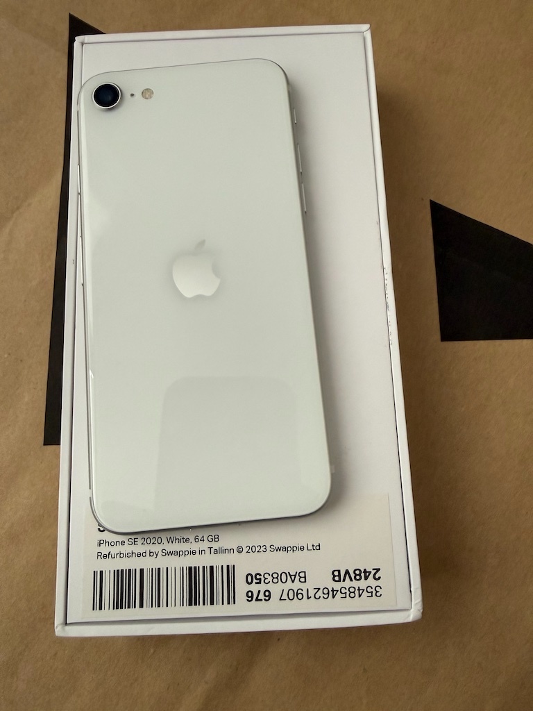 iPhone SE 2020 white 64GB - 2