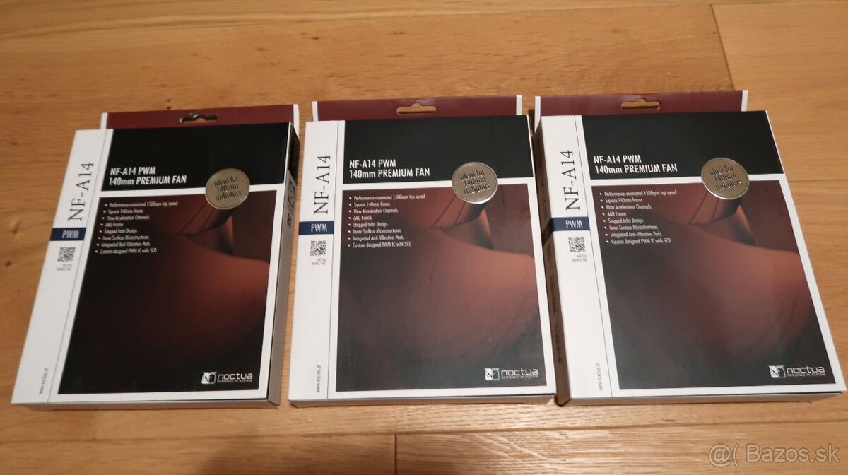 3x Noctua NF-A14 PWM - 2