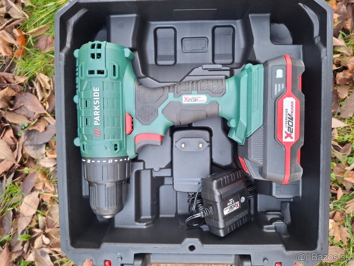 Aku vŕtací skrutkovač 20 V Parkside PBSA 20-Li A1 - 2