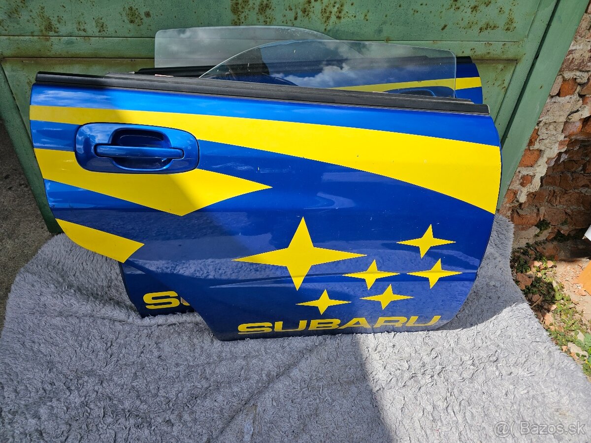 Subaru impreza wrx sti dvere kridlo volant kufor naraznik - 2