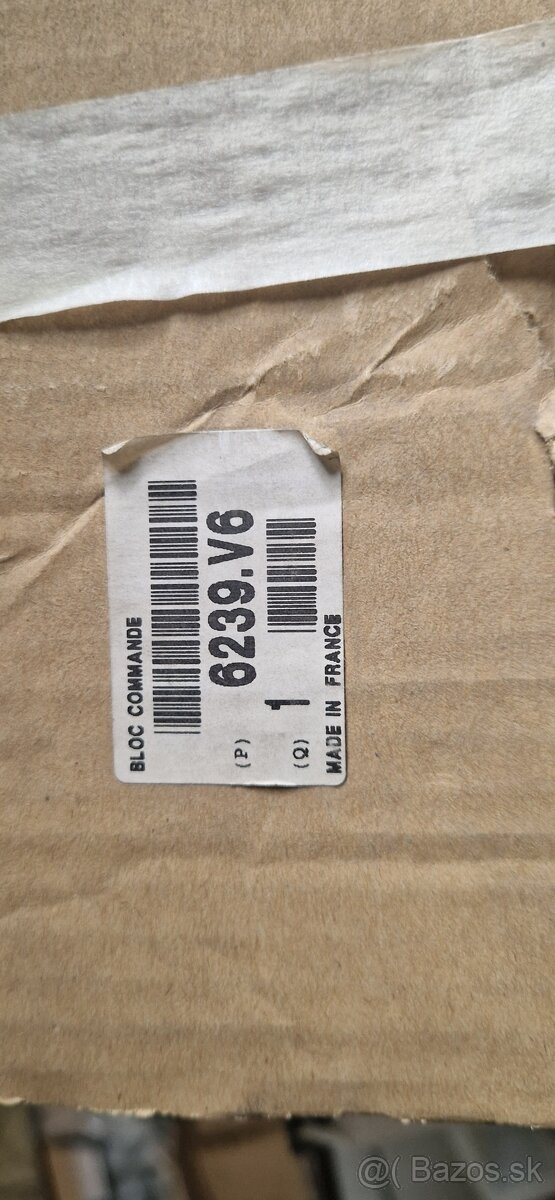 Peugeot 307 páčky - 2